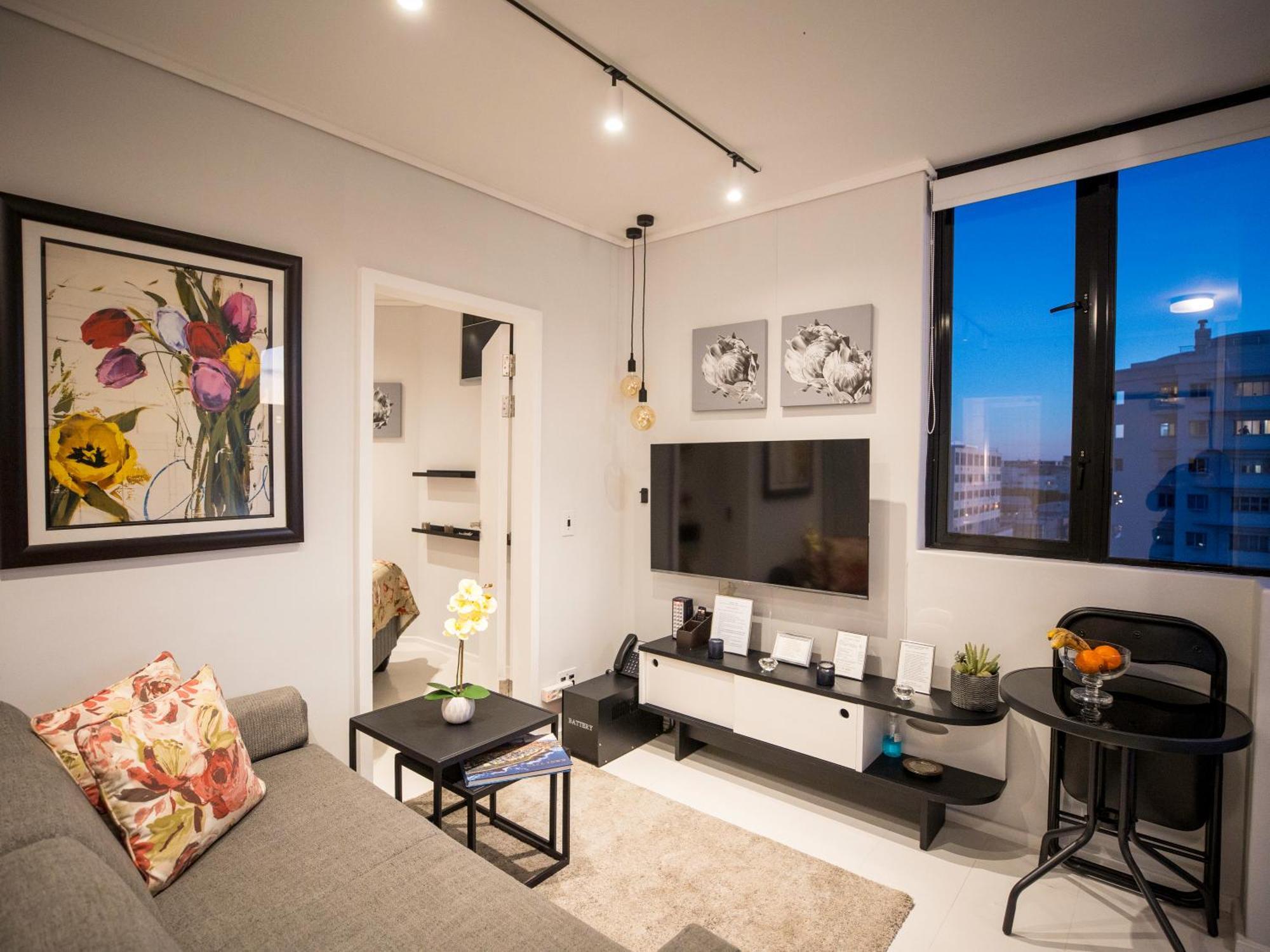 Flamingo Sea Point Sea View Luxury Best Position 1 Bedroom Apartment Queen Size Bed & Inverter For Tv Fokváros Kültér fotó